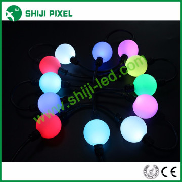 dmx 50mm led point waterproof led ball dmx led string lights rgb dmx